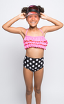 Pink & Polka Dots Swim Suit - Posh Peyton