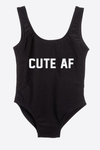 Cute AF Bodysuit - Posh Peyton