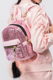 Throw Glitter On Em' Mini Backpack - Posh Peyton