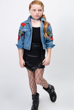 Who Do You Love Studded Leather Mini Skirt - Posh Peyton